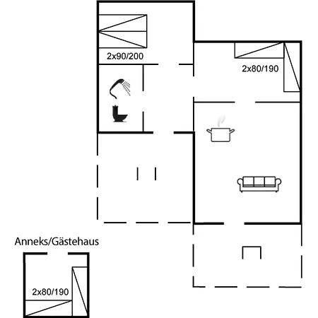 Casa vacanze Cresta - 200m From The Sea By Interhome Nordborg